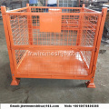 Cage de stockage pliante en treillis galvanisé